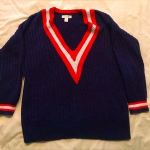 Kenar V-Neck Ladies Sweater